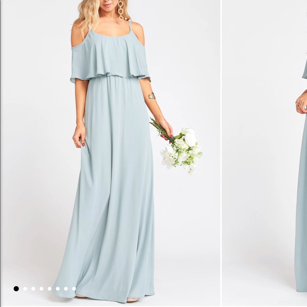 Caitlin Ruffle Maxi Dress by Show Me Your MuMu